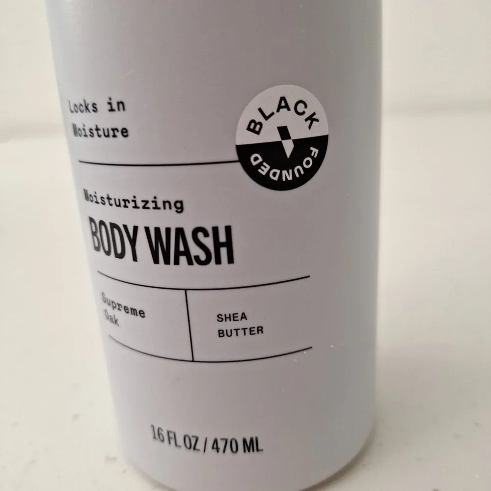 BEVEL Moisturizing Body Wash for Men *SUPREME OAK* Shea‎ Butter 16 fl oz.